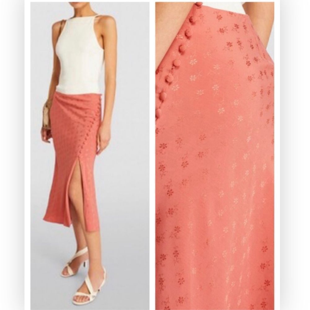 NWT Veronica Beard Franconia Silk Jacquard Skirt size 6 Nordstroms